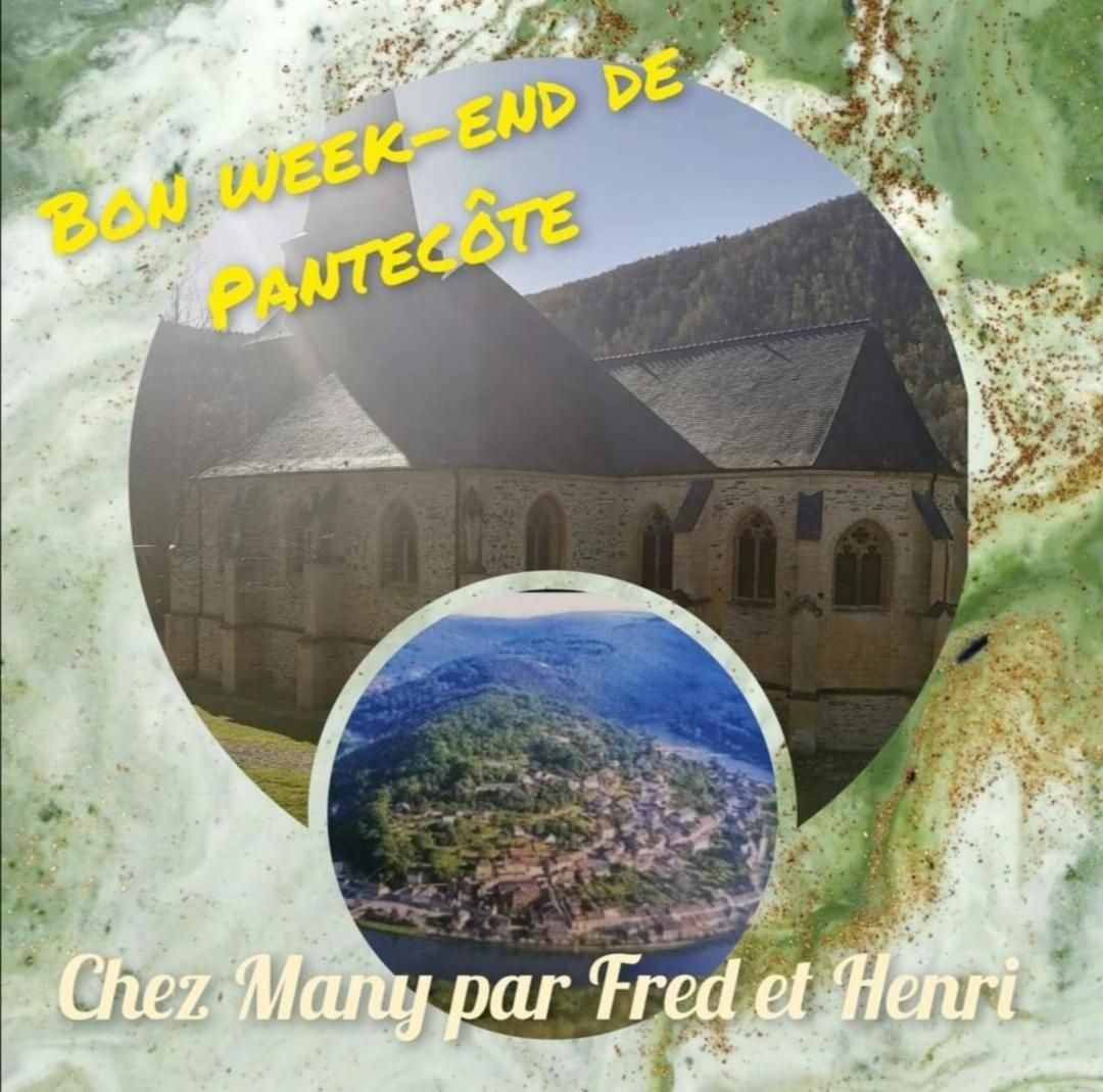 Chez Many, Par Fred Et Henri Bed & Breakfast Monthermé Eksteriør bilde